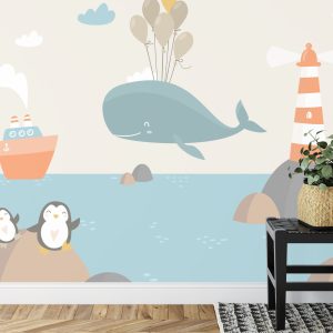 Papier Peint Baleine Ohé ! – Image 7