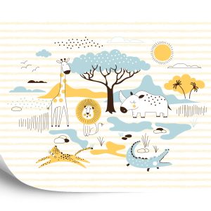 Papier Peint Amis Du Safari – Image 2