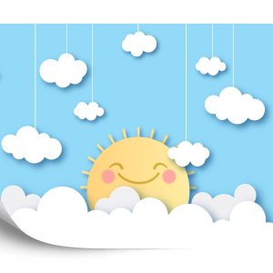 Papier Peint Happy Sun Papercut Série – Image 2