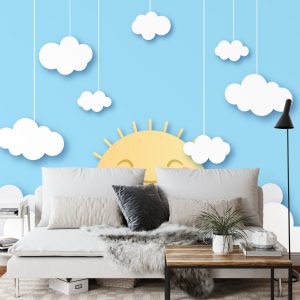 Papier Peint Happy Sun Papercut Série – Image 3