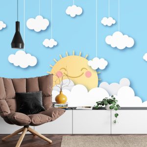 Papier Peint Happy Sun Papercut Série – Image 4