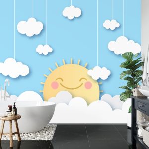 Papier Peint Happy Sun Papercut Série – Image 5