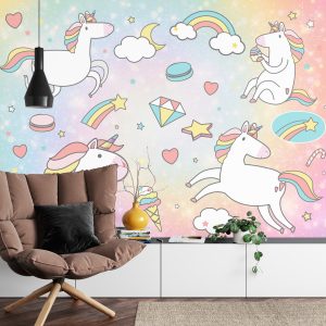 Papier Peint Rêves De Licorne – Image 4