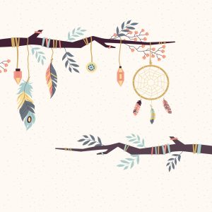 Papier Peint Branches Bohèmes – Image 1