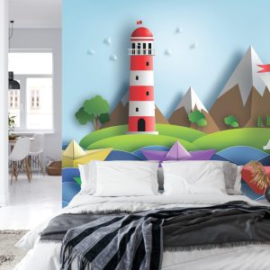 Papier Peint Sail Away Papercut Série – Image 8