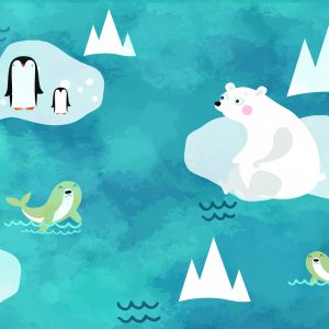 Papier Peint Polaire & Pengi – Image 1