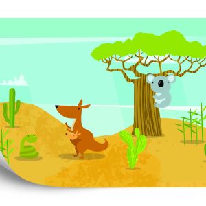 Papier Peint L'aventure Dans L'arrière-Pays De Roo Et Uala – Image 2