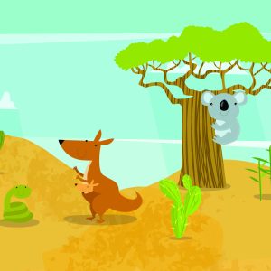 Papier Peint L'aventure Dans L'arrière-Pays De Roo Et Uala – Image 1