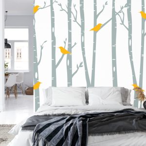 Papier Peint Oiseaux & Bouleau – Image 8