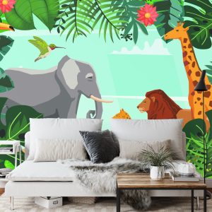 Papier Peint Dans La Jungle – Image 3