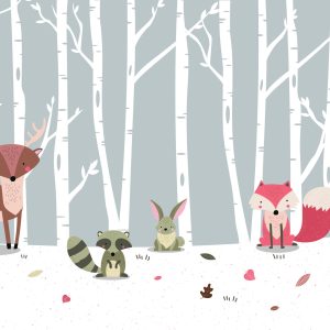 Papier Peint Amis De La Forêt – Image 1