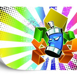 Papier Peint Gros Graffiti Je – Image 2