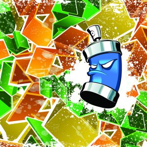 Papier Peint Gros Graffiti Ii – Image 1