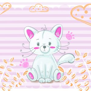 Papier Peint Les Câlins : Chloé – Image 1