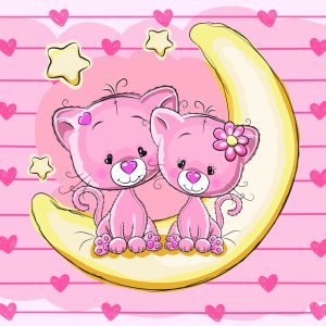 Papier Peint Les Câlins : Hula Et Cerceau – Image 1