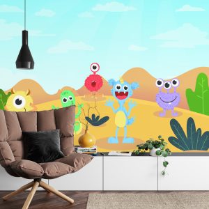 Papier Peint Monster Mayhem Ii – Image 4