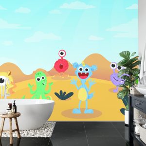 Papier Peint Monster Mayhem Ii – Image 5