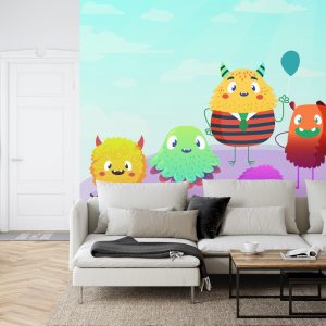 Papier Peint Monster Mayhem Iii – Image 6