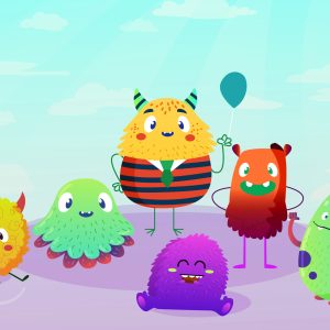 Papier Peint Monster Mayhem Iii – Image 1