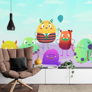 Papier Peint Monster Mayhem Iii – Image 4