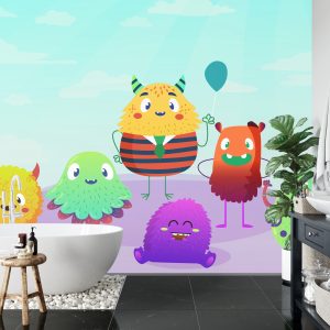 Papier Peint Monster Mayhem Iii – Image 5