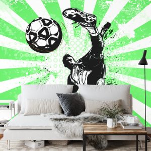 Papier Peint Stars Du Foot : Frappez ! – Image 3