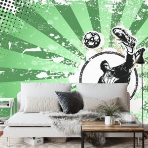 Papier Peint Stars Du Football : Frappez À Nouveau – Image 3