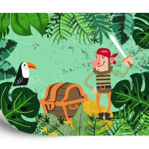 Papier Peint Capitaine Buckle Dans La Jungle – Image 2