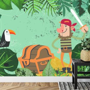 Papier Peint Capitaine Buckle Dans La Jungle – Image 7