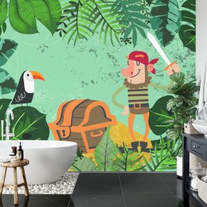 Papier Peint Capitaine Buckle Dans La Jungle – Image 5