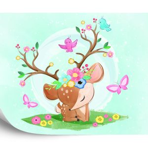 Papier Peint Sadie La Princesse Cerf – Image 2