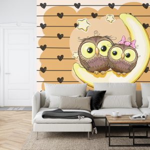Papier Peint Les Câlins : Oliver Et Olivia – Image 6