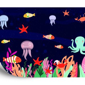 Papier Peint Amis Sous Les Vagues Deep Blue – Image 2