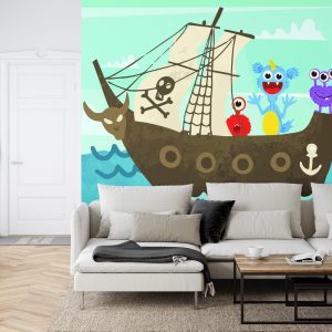 Papier Peint Monstre Mayhem Pirates – Image 6