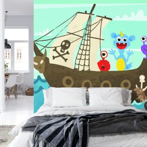 Papier Peint Monstre Mayhem Pirates – Image 8
