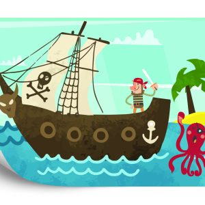 Papier Peint Capitaine Buckle Set's Sail – Image 2