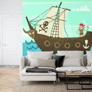 Papier Peint Capitaine Buckle Set's Sail – Image 6