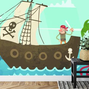 Papier Peint Capitaine Buckle Set's Sail – Image 7