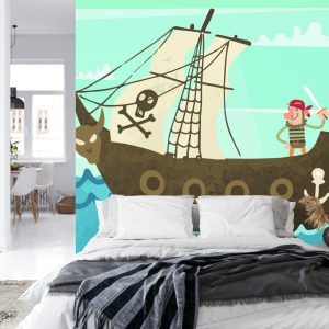 Papier Peint Capitaine Buckle Set's Sail – Image 8