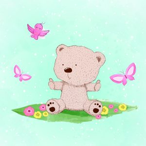 Papier Peint Tobie Et Ses Amis – Image 1