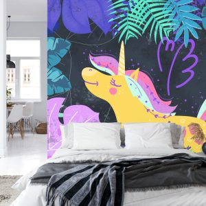 Papier Peint Forêt Nocturne D'ula La Unicornio – Image 8