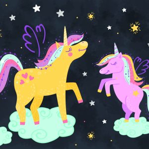 Papier Peint Ula La Unicornio & Lola – Image 1