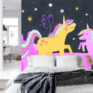 Papier Peint Ula La Unicornio & Lola Sous Les Étoiles – Image 8