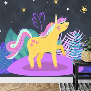 Papier Peint Ula La Unicornio Etoiles De La Nuit – Image 7