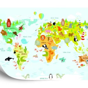 Papier Peint Petits Animaux, Grand Monde – Image 2