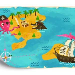 Papier Peint Trésor Ohé ! – Image 2