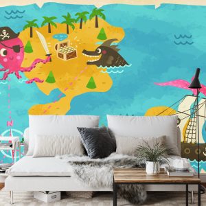 Papier Peint Trésor Ohé ! – Image 3