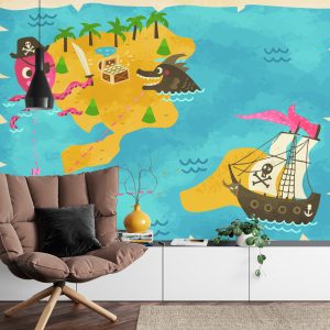 Papier Peint Trésor Ohé ! – Image 4