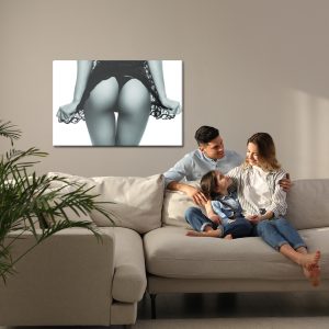 Peinture sur toile Femme En Lingerie Sensuelle – Image 7