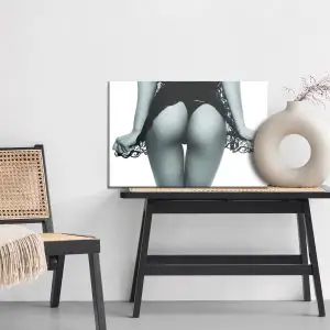 Peinture sur toile Femme En Lingerie Sensuelle – Image 6